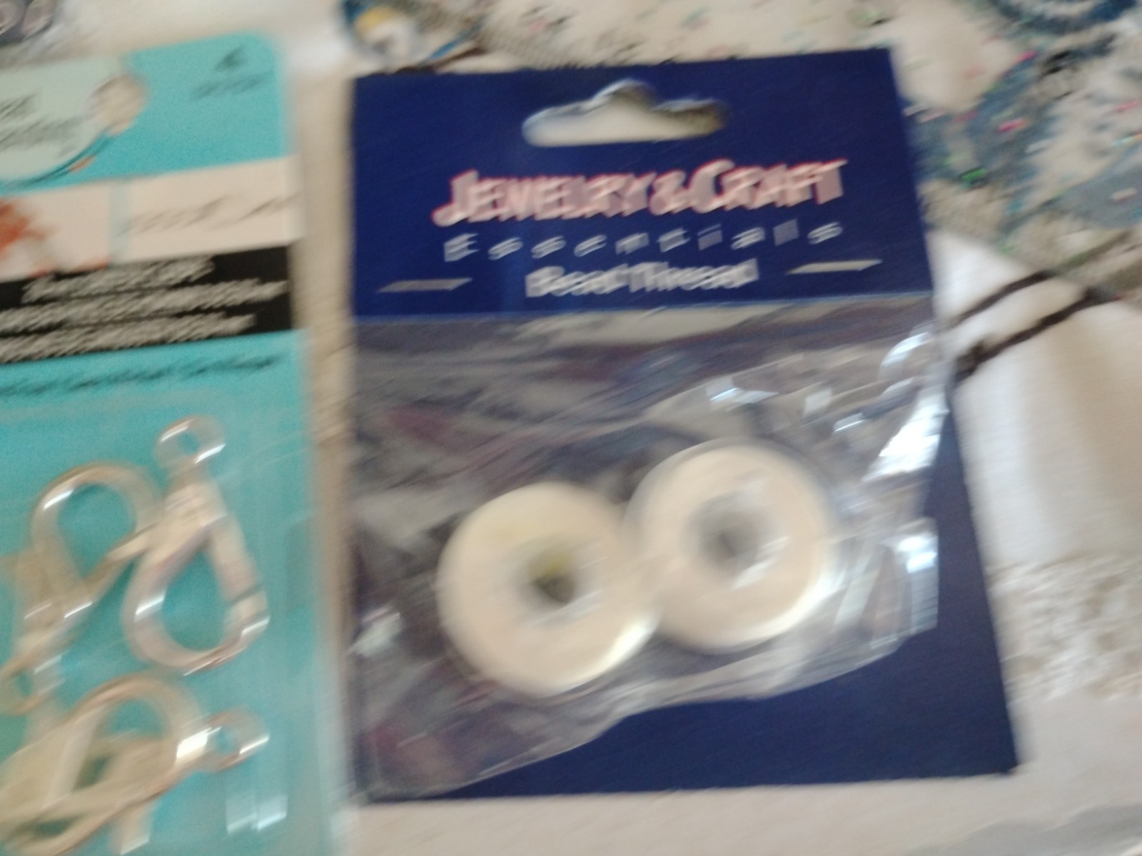Bead Jewelry Making Lot of Supplies Tools Clasps Wire, 12 Psc. New Old Stock