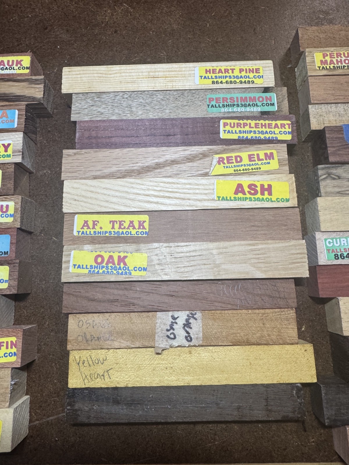 Lot of 72 Exotic & Hardwood Pen Blanks Bloodwood Cocobolo Zebrawood Padauk