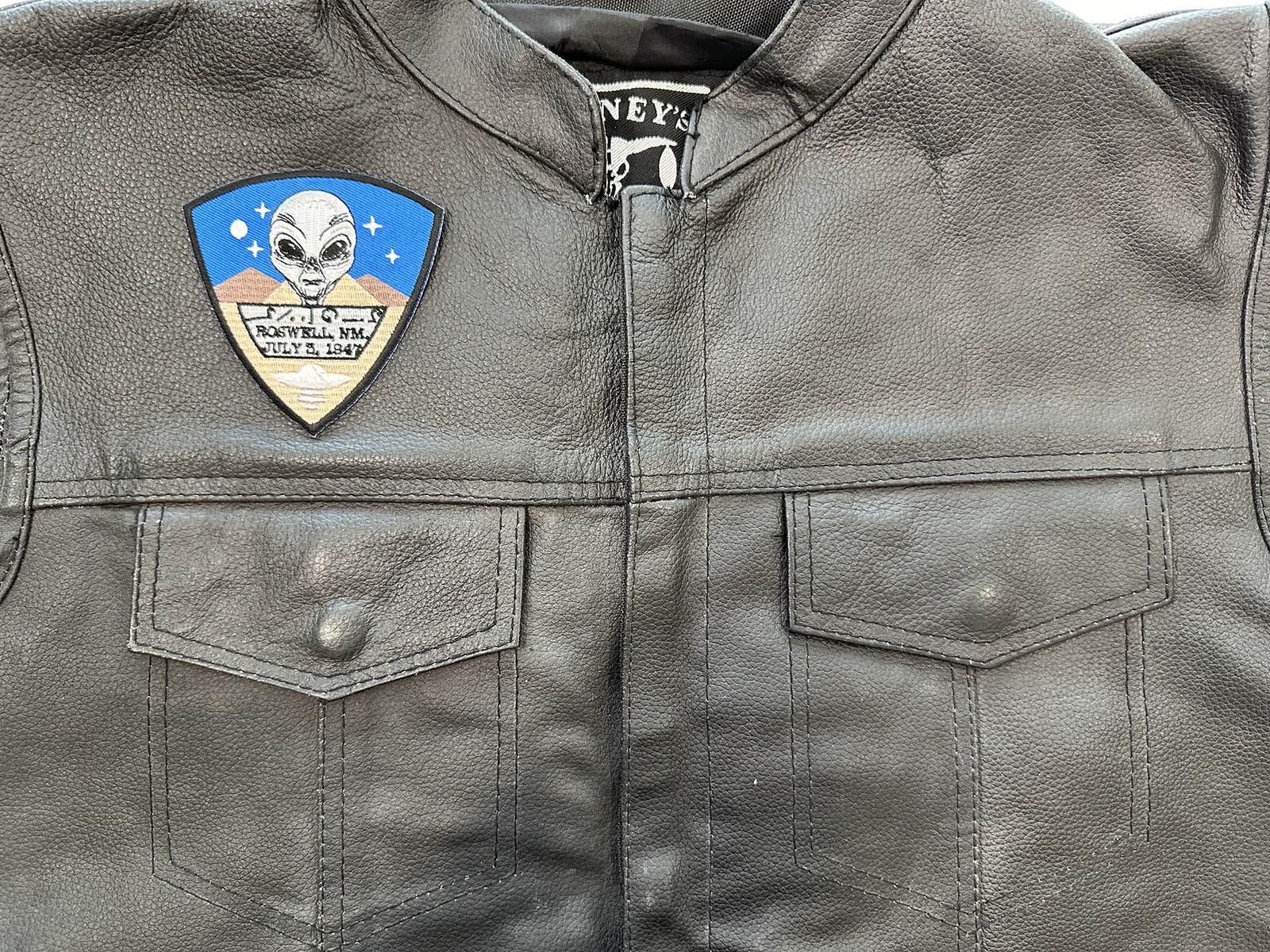 Roswell New Mexico Alien Patch – 3.5×3.6 inch – P7770