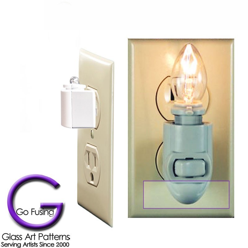 Night Light Kit 6-12 Pack LED Sensor Warm Light Low Profile Clip Craft Supply