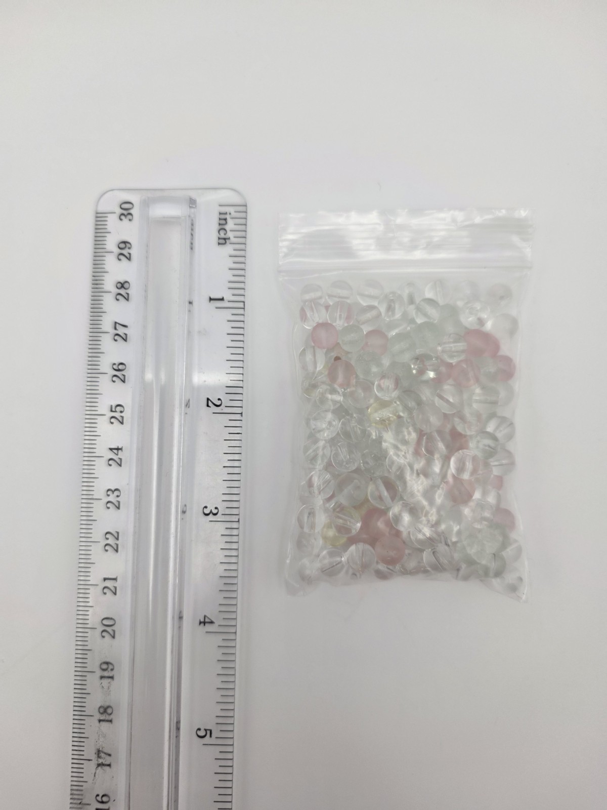 2 oz Bag of 5 mm Glass Beads – Mixed Craft Beads for Jewelry Making