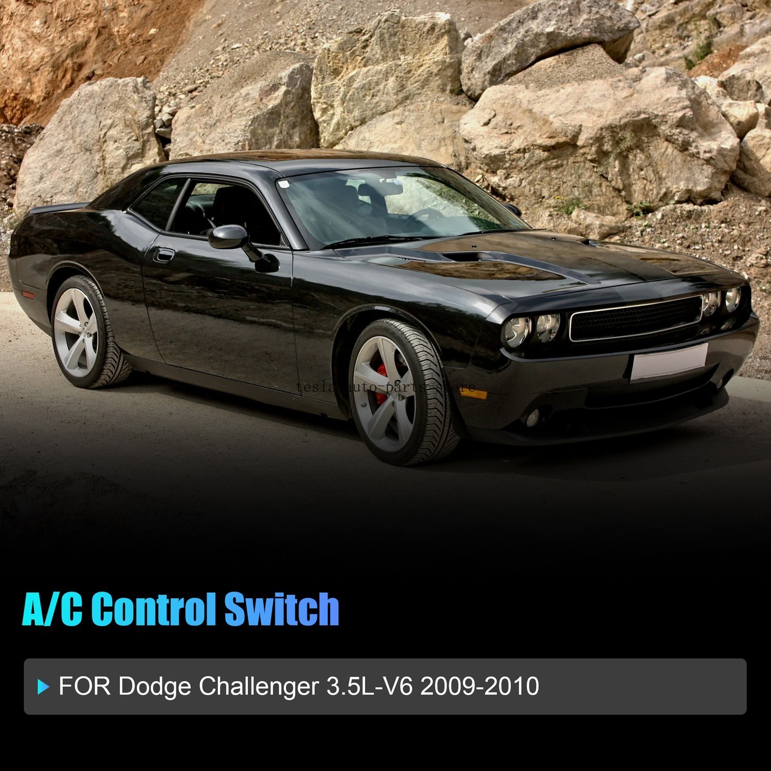 A/C Control Switch-SE, fits 2010 Dodge Challenger 3.5L-V6