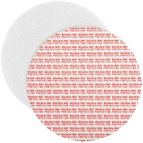 28mm Pressure Sensitive Red Foam Cap Liner Tamper Seal Sealed for Protection USA