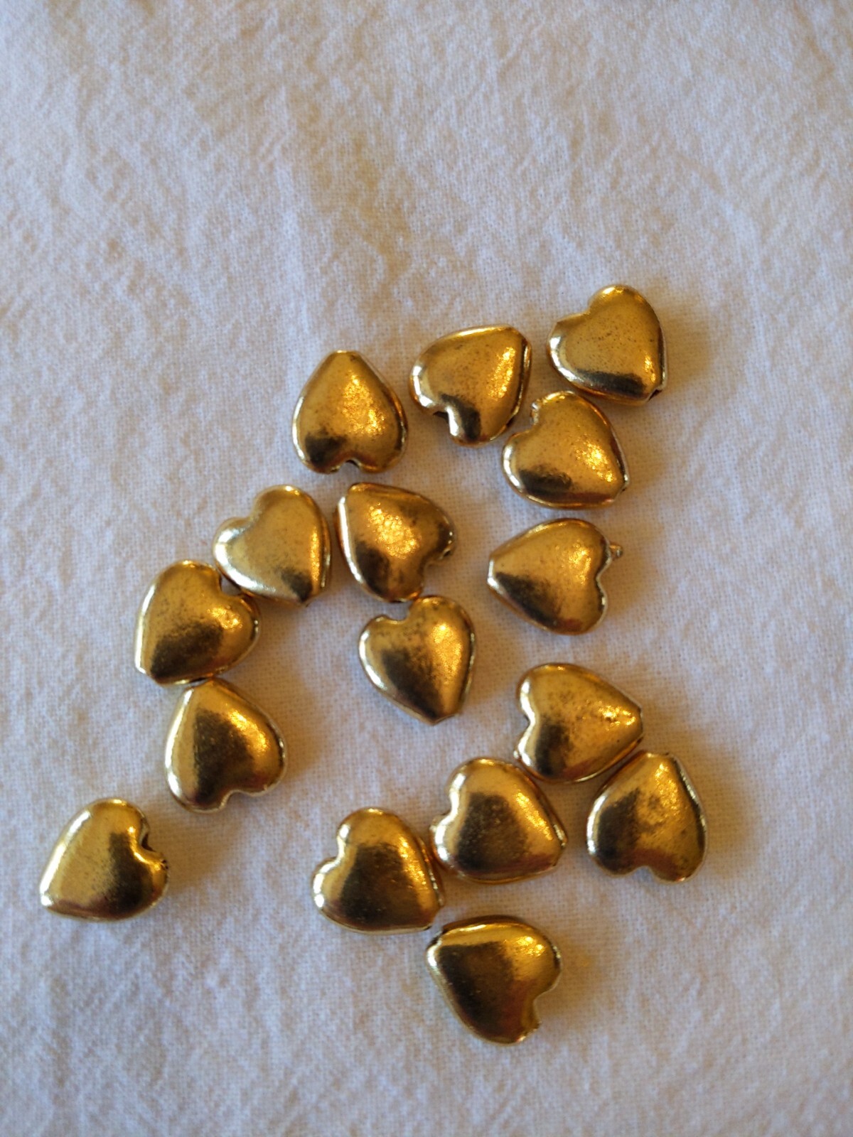 Red Pink Heart Beads Glass Other Jewelry Making Supplies Lampwork Valentines