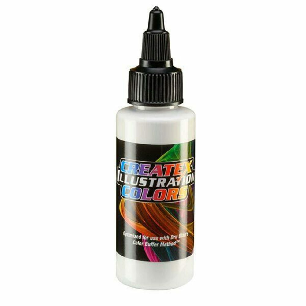 Createx Illustration Colors Opaque Acrylic Airbrush Paint, 2oz Bottle