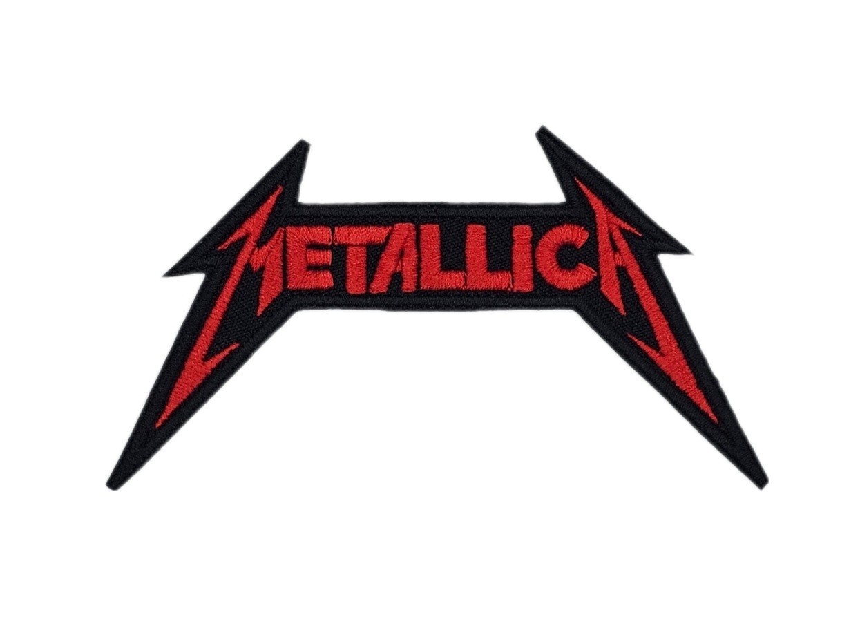 Metallica patch, embroidery patch, heavy metal band patch, iron/sew on patch,