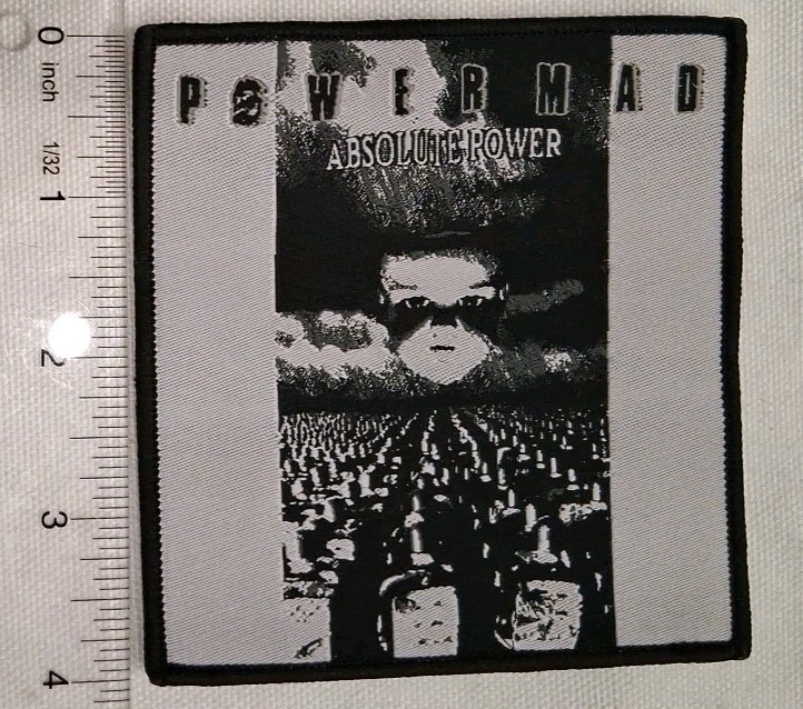 powermad absolute power WOVEN PATCH