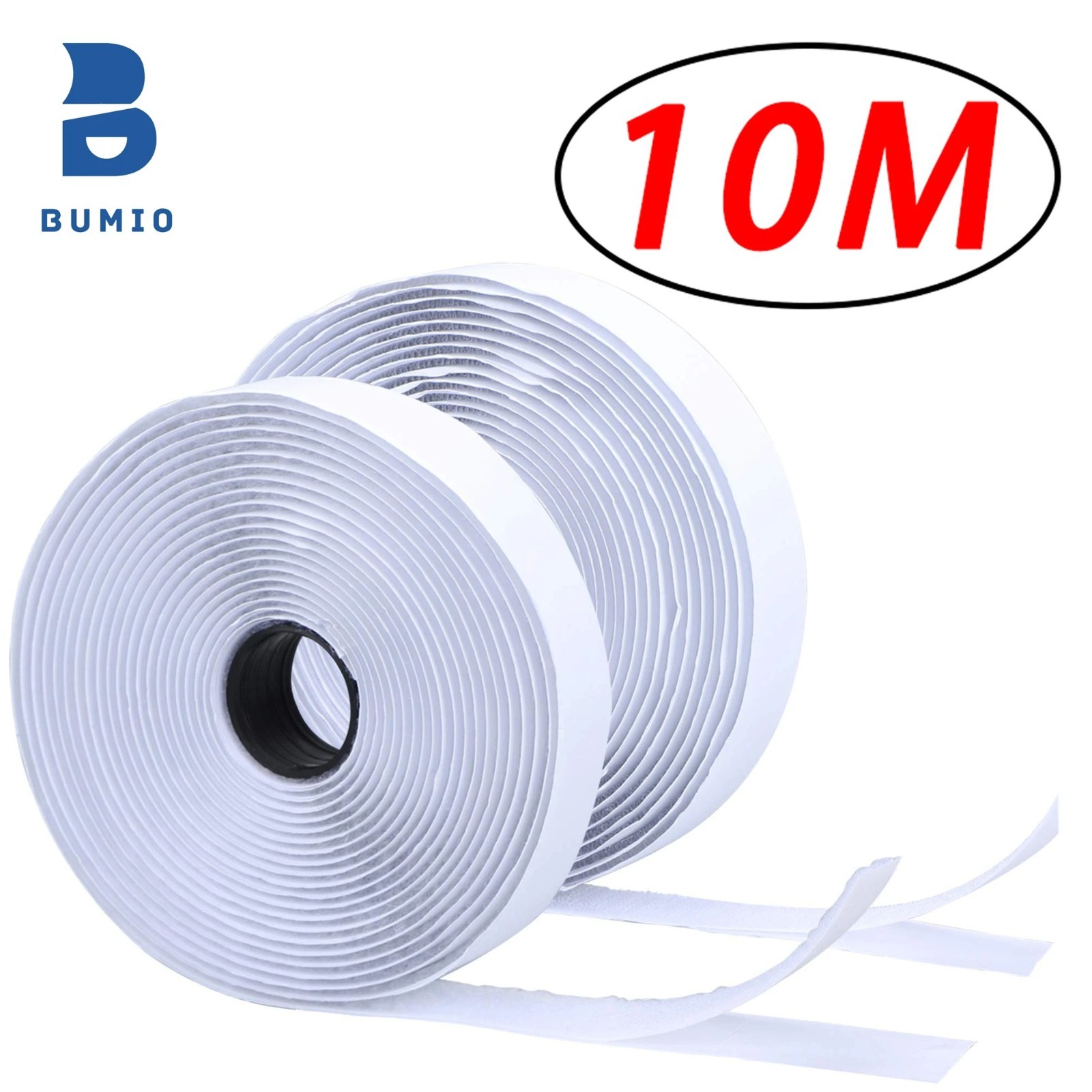 Hook Loop Self Adhesive Fastener Tape Heavy Duty Double Sided Sticky Tape