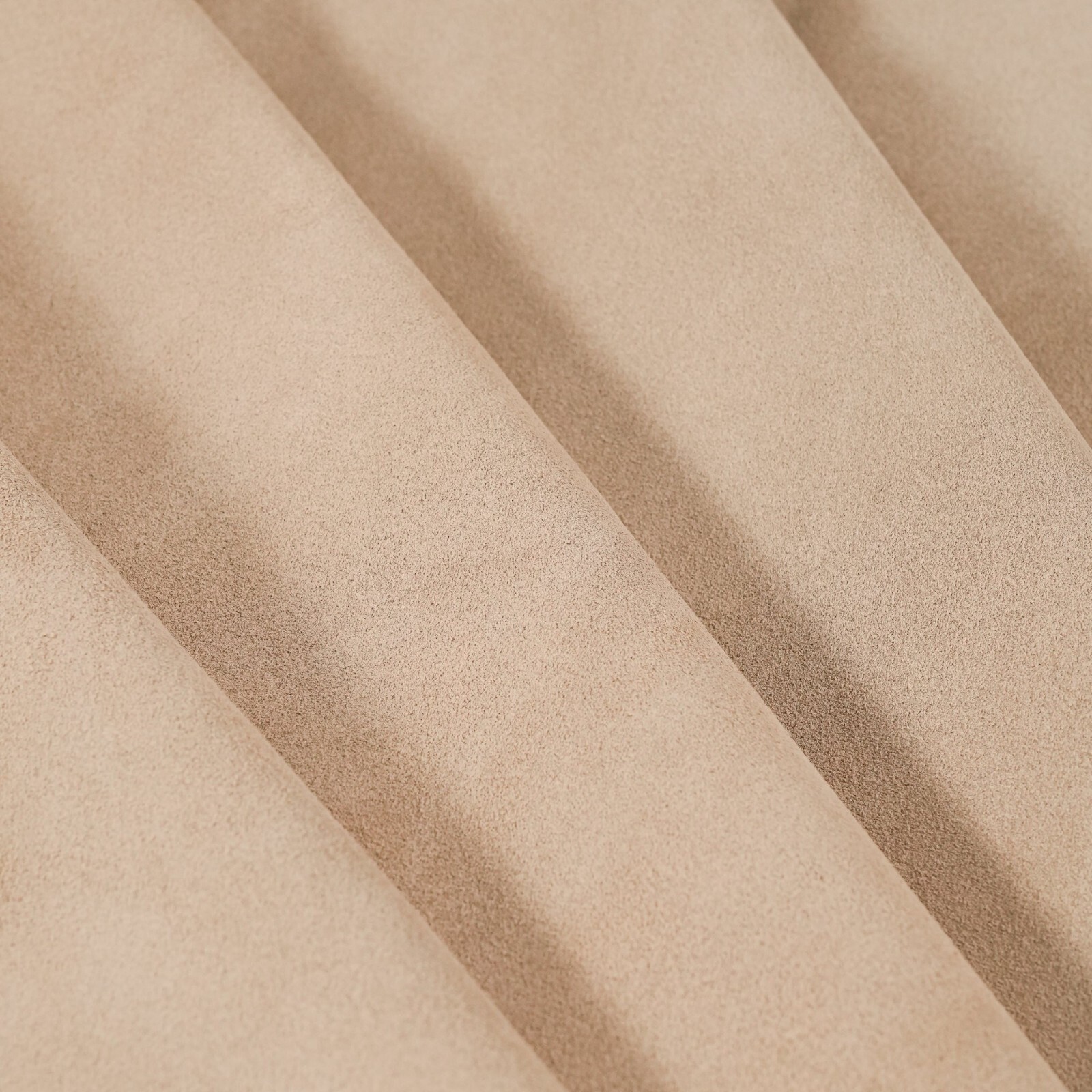 Cowhide Suede Leather 3.5-4 oz, Beige, Sheets and Hides