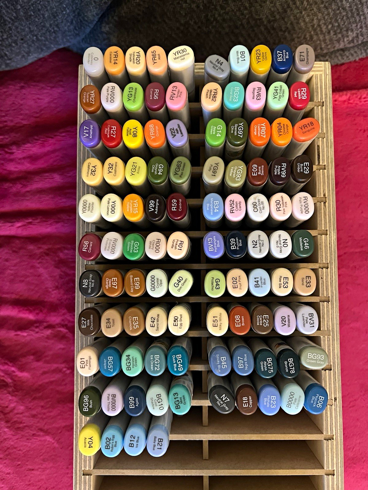 Copic Sketch Markers Lot, Assorted Multicolor Sketch Marker Set