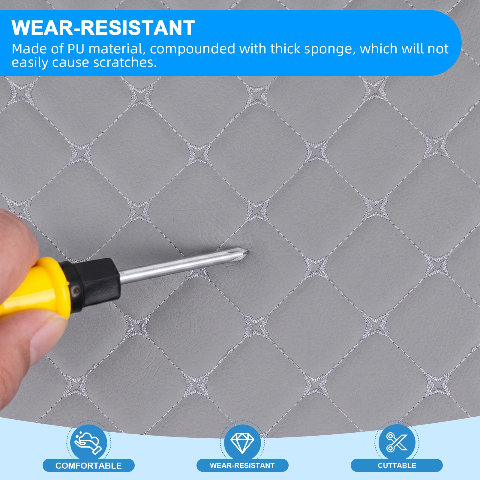 Car Headliner Foam Backing material Car Ceiling Fabric Repair Car Roof Lining