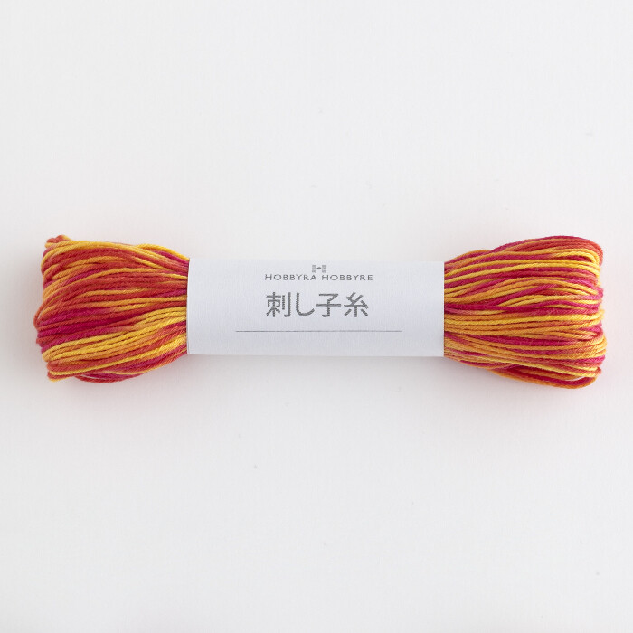Japanese SASHIKO Embroidery Thread MIX 20 Colors 56m Hobbyra Hobbyre