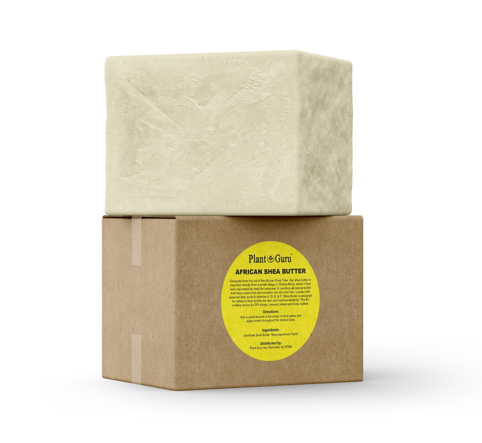 Raw African Shea Butter 12 oz. 100% Pure Organic Unrefined Natural From Ghana