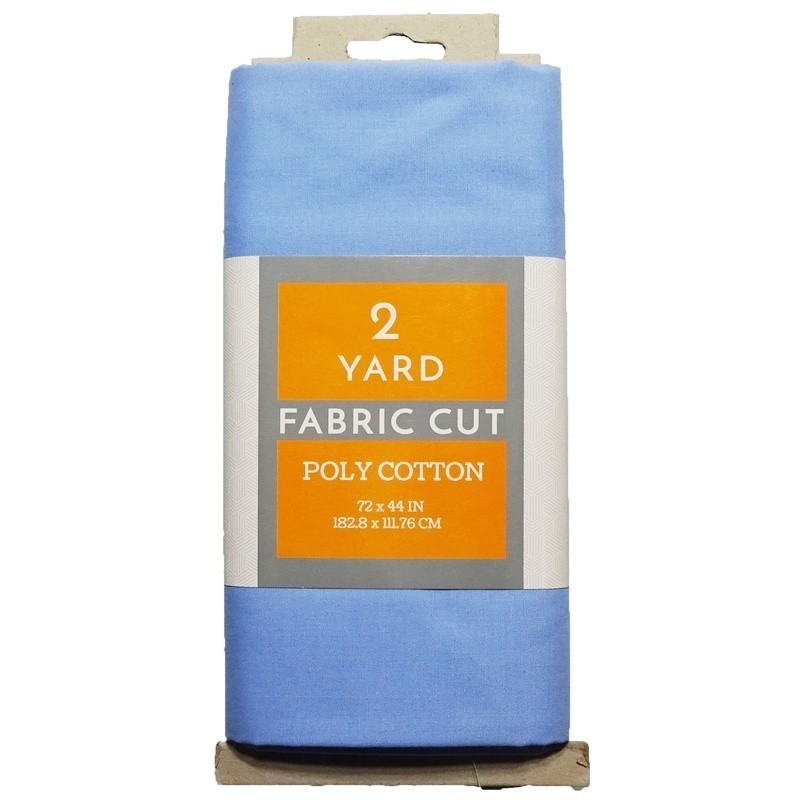 Quilting Poly Cotton Fabric Precut 2 Yards Durable Wrinkle Resistant Breathable