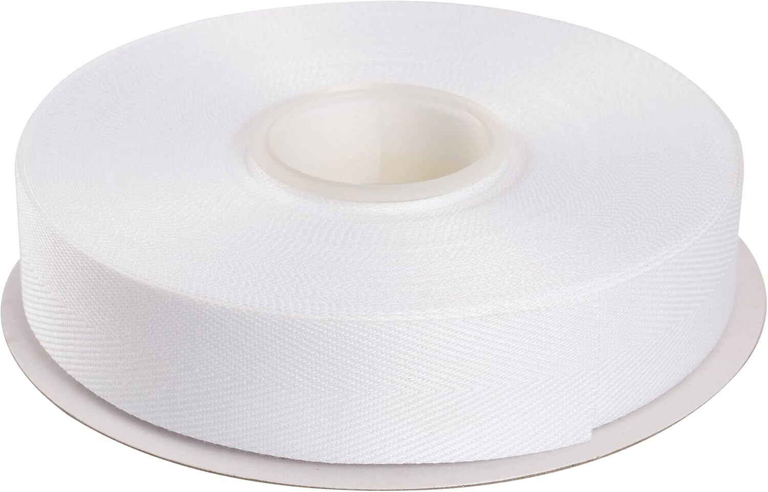 NEK Herringbone Twill Tape Cotton Poly Ribbon 1″ x 72 yards Medium Weight Cotton