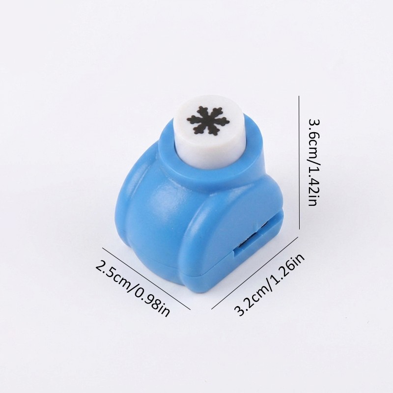 8Pcs Mini Paper Punch Set, Assorted Shapes Craft Hole Punchers for Scrapbooking
