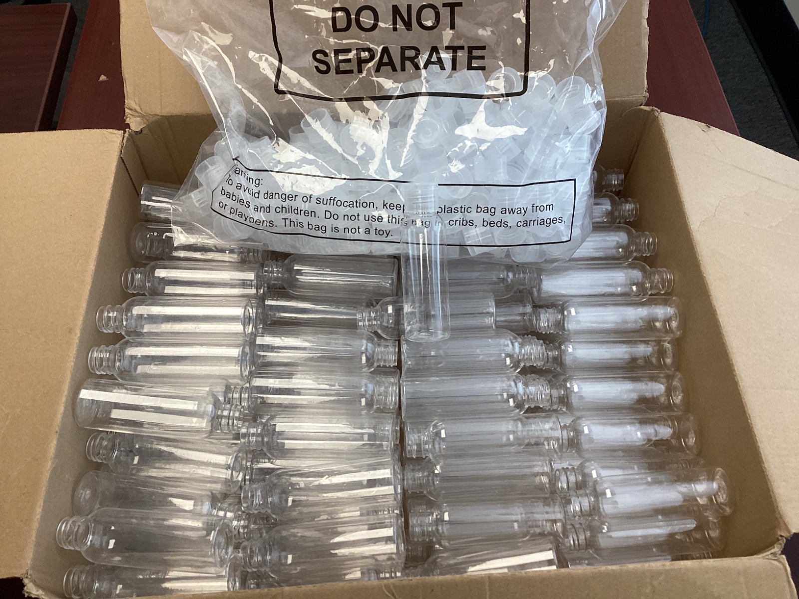 150+ pack lot 2oz (60mL) Plastic Round Squeeze Bottles With Caps