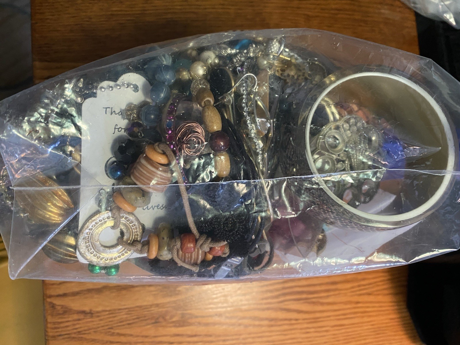 Huge Craft Lot Repurpose Jewelry Making Metals Plastic Wood Acrylic 5.8 Pounds