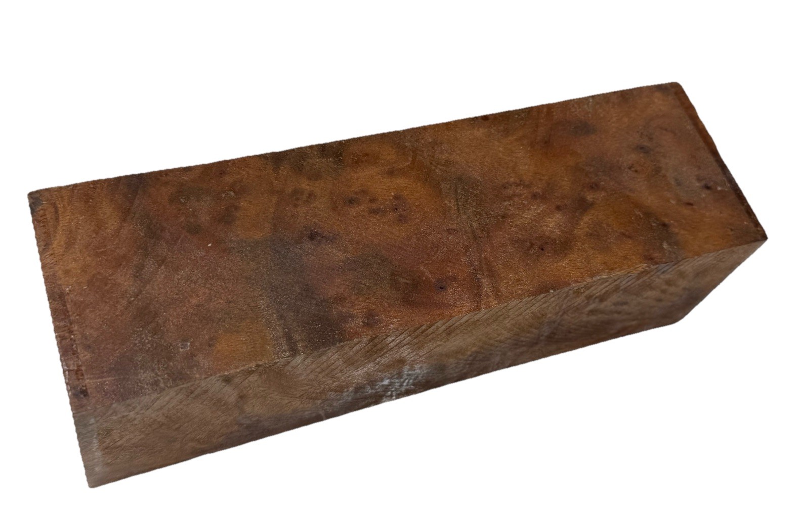 Camphor burl Wood turning blank 2-3/4″ x 2-3/4″ x 9-1/8” (f77) Dried