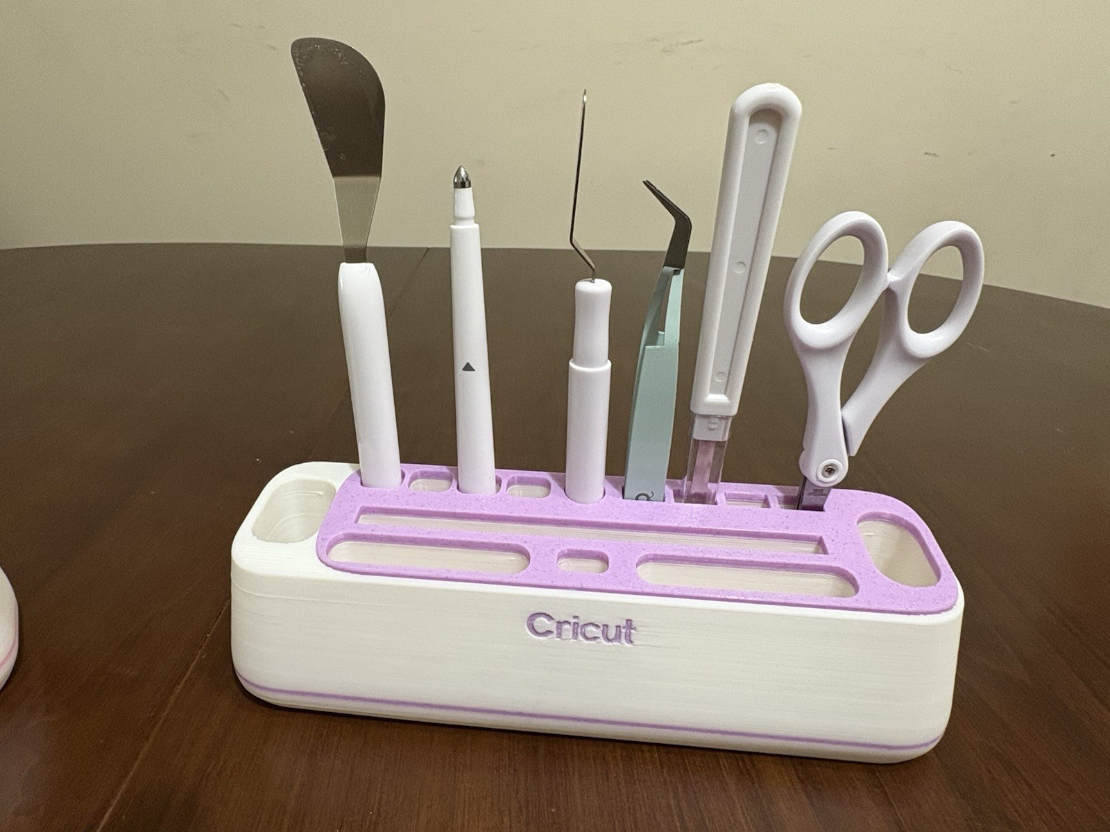 Organizer for Cricut Tools and Accessories Blade Holder Caddy Color Purple