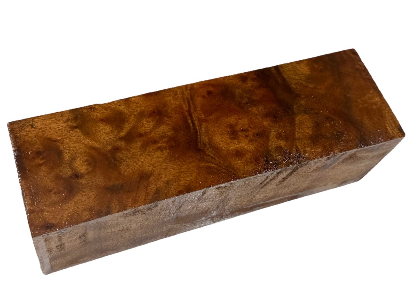 Camphor burl Wood turning blank 2-3/4″ x 2-3/4″ x 9-1/8” (f77) Dried