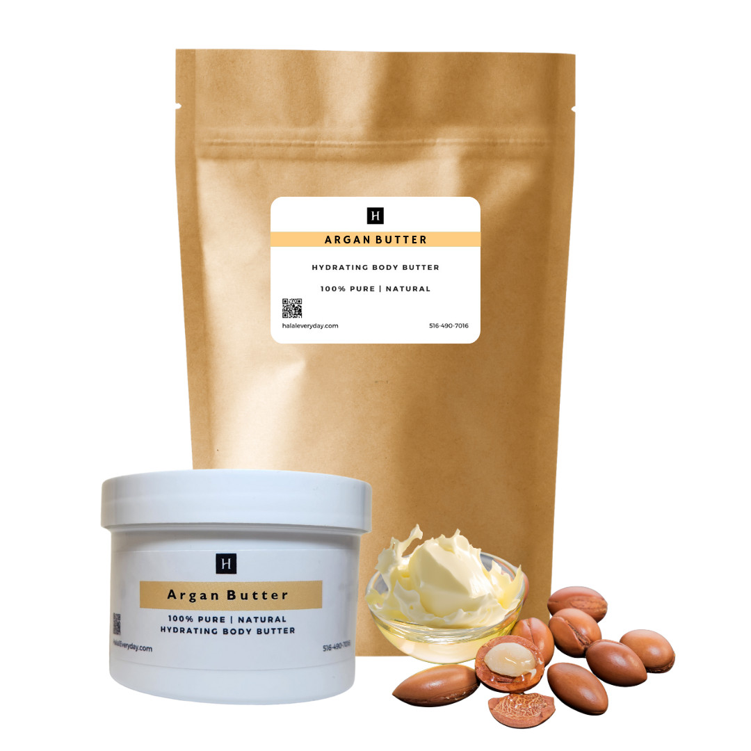 Organic Butter 100% Pure Raw Natural Cold Pressed Unrefined Skin Face Hair Body