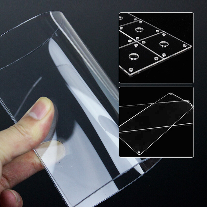 Clear Polycarbonate Sheet Cut To Size Plastic 2mm 3mm 4mm 5mm，Various sizes