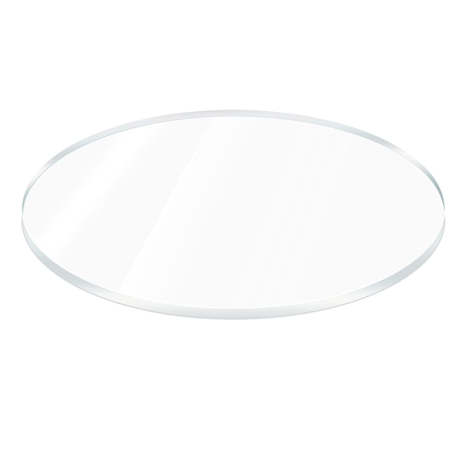 Acrylic Round Circle Blanks Tiles 1/8″ Thick DIY Craft