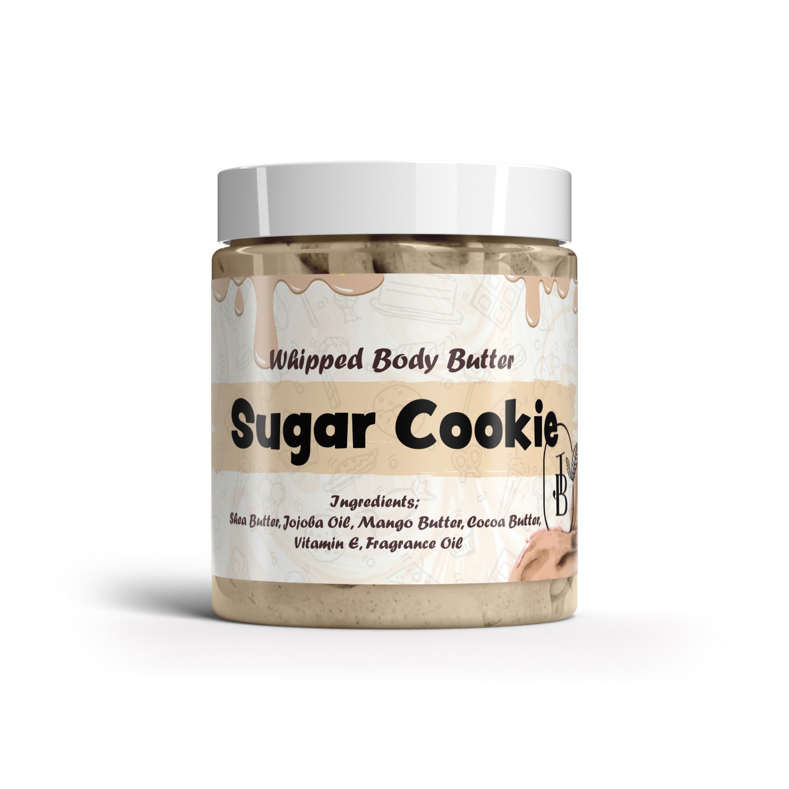 Whipped Body Butters Natural Organic Silky Cream With Shea Butter & Mango Butter
