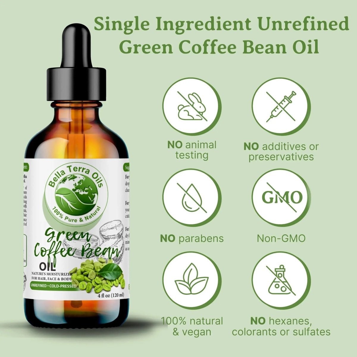 Bulk Wholesale Green Coffee Bean Oil Gallon