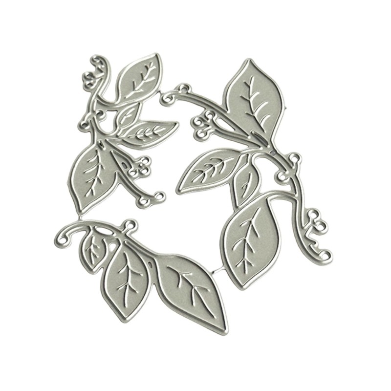 Leaves Cutting Dies Carbon Steel Metal Die Cut for Album Paper Card Decoration