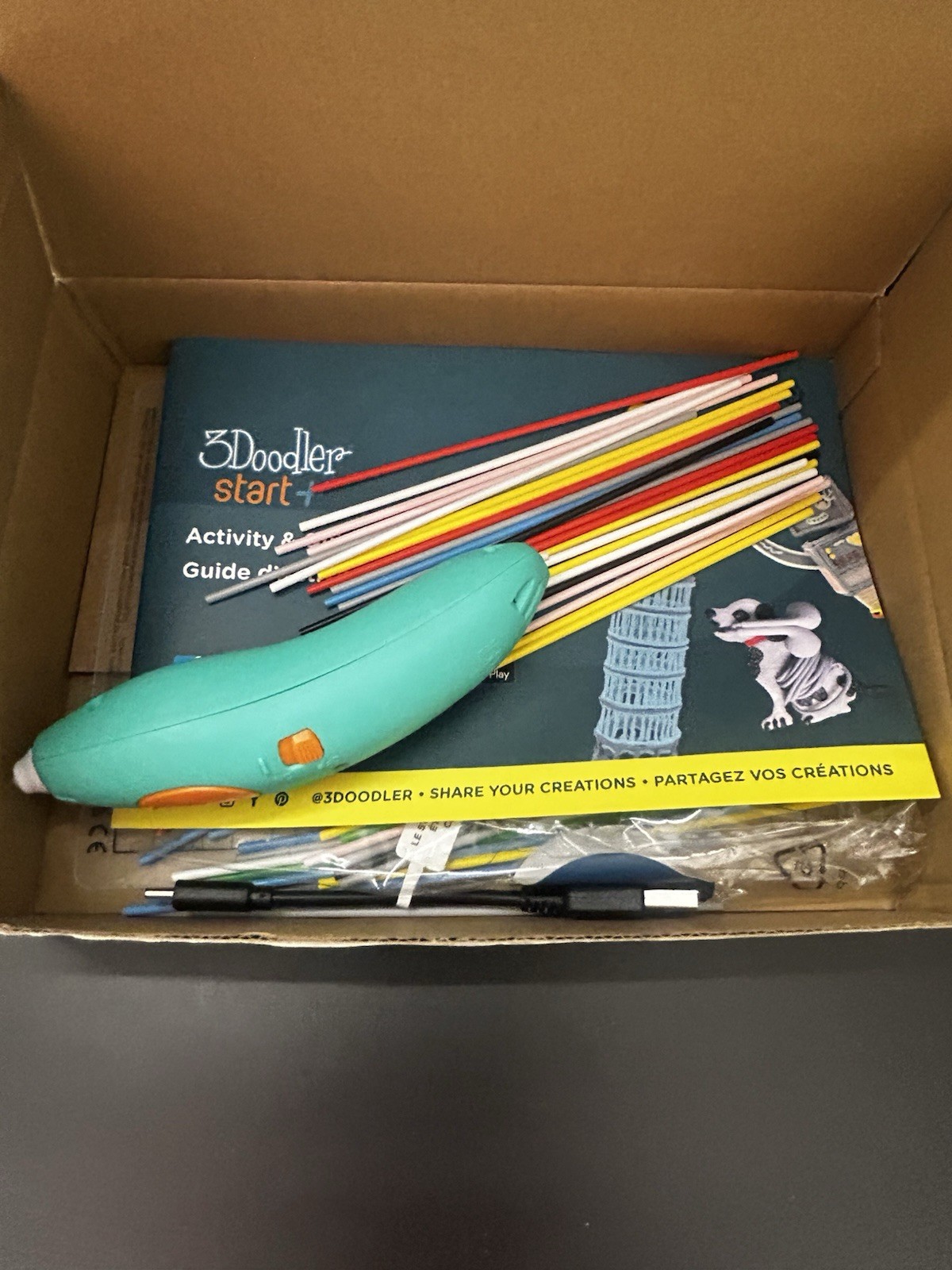 3Doodler Start+ Essentials Pen Set Kids Craft Kit Ages 6-13 STEM