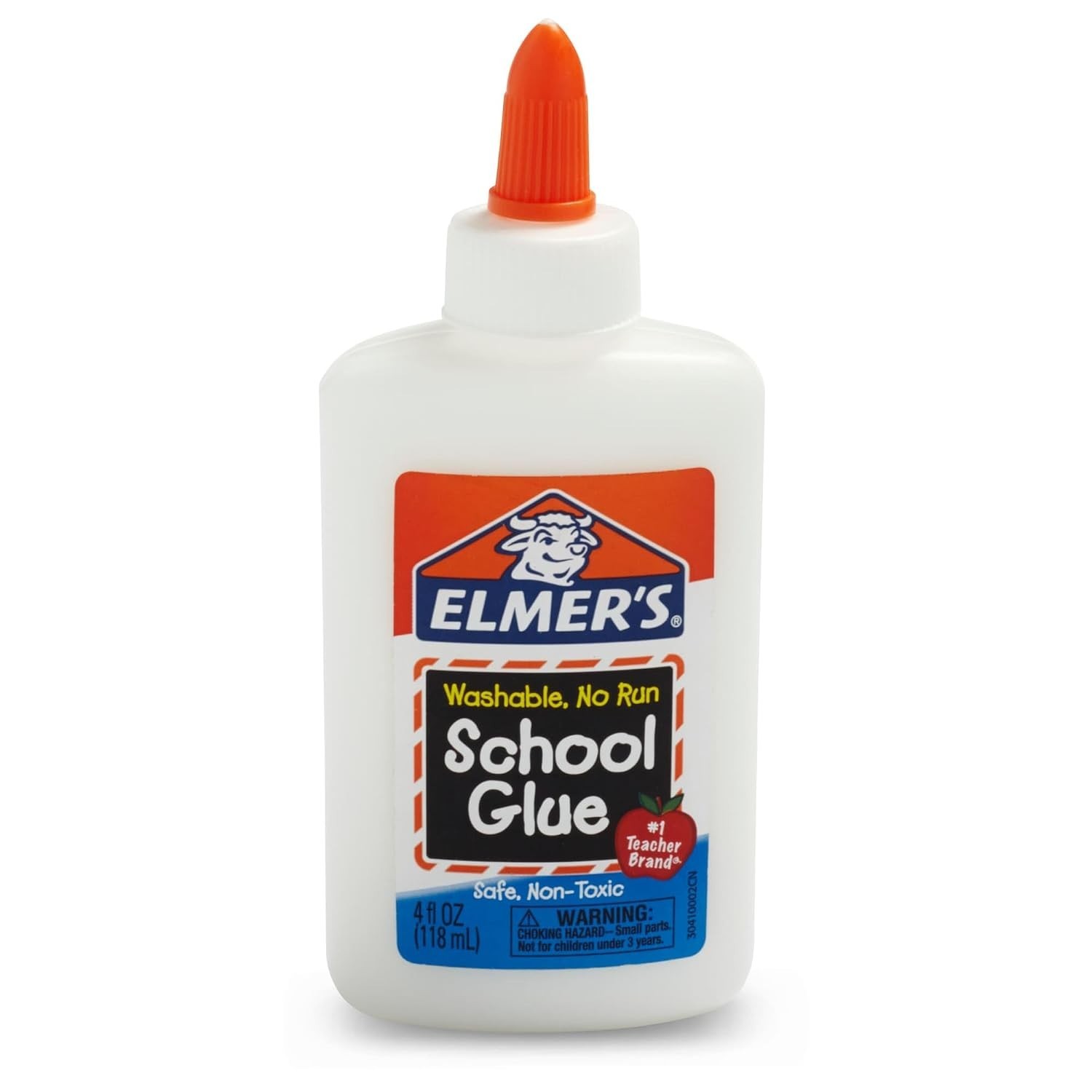 Elmer’s Liquid School Glue, Slime & Craft, Safe and Non-Toxic, Washable, White,