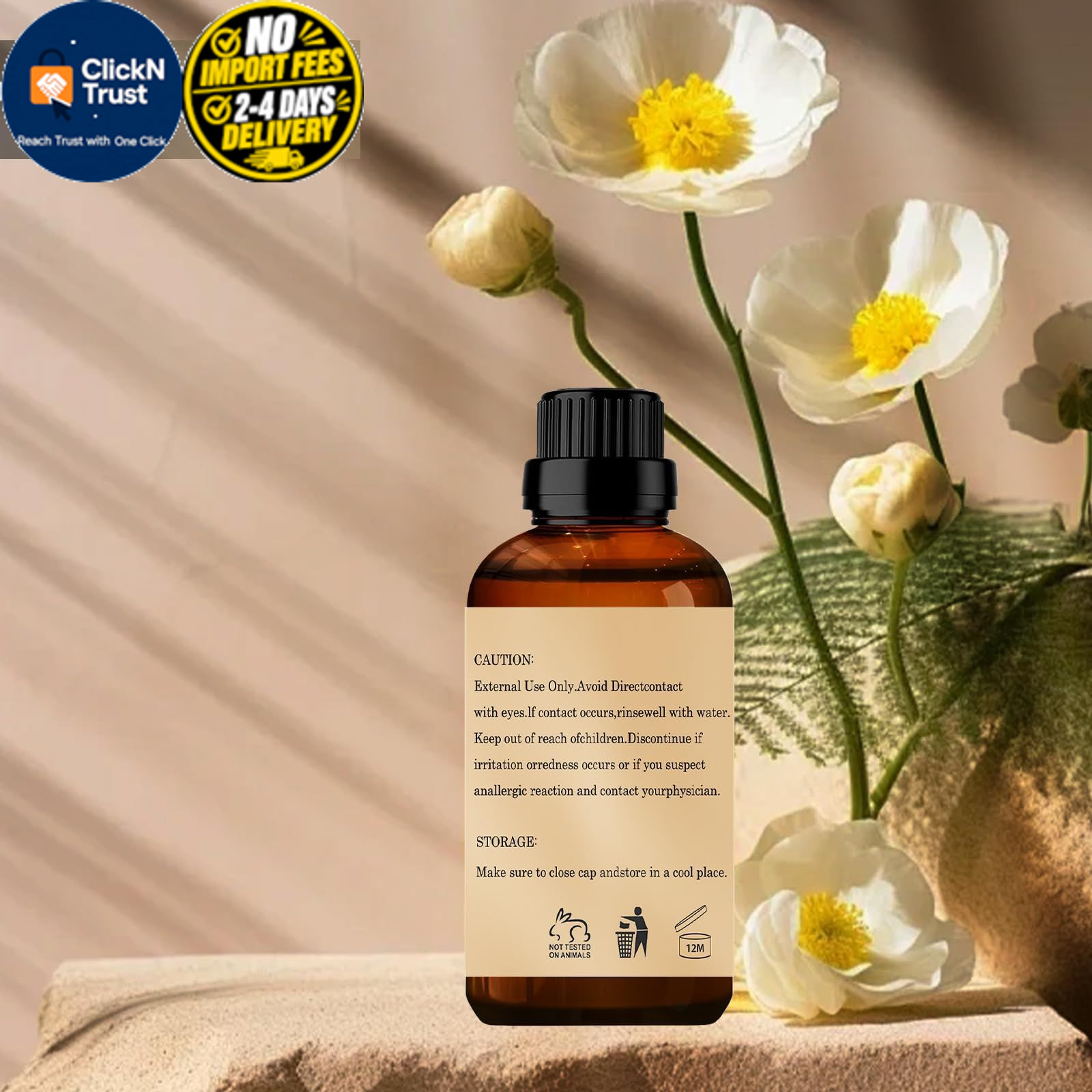 Clove Essential Oils, 100% Pure and Natural Oil 1 Fl Oz (Pack of 1)