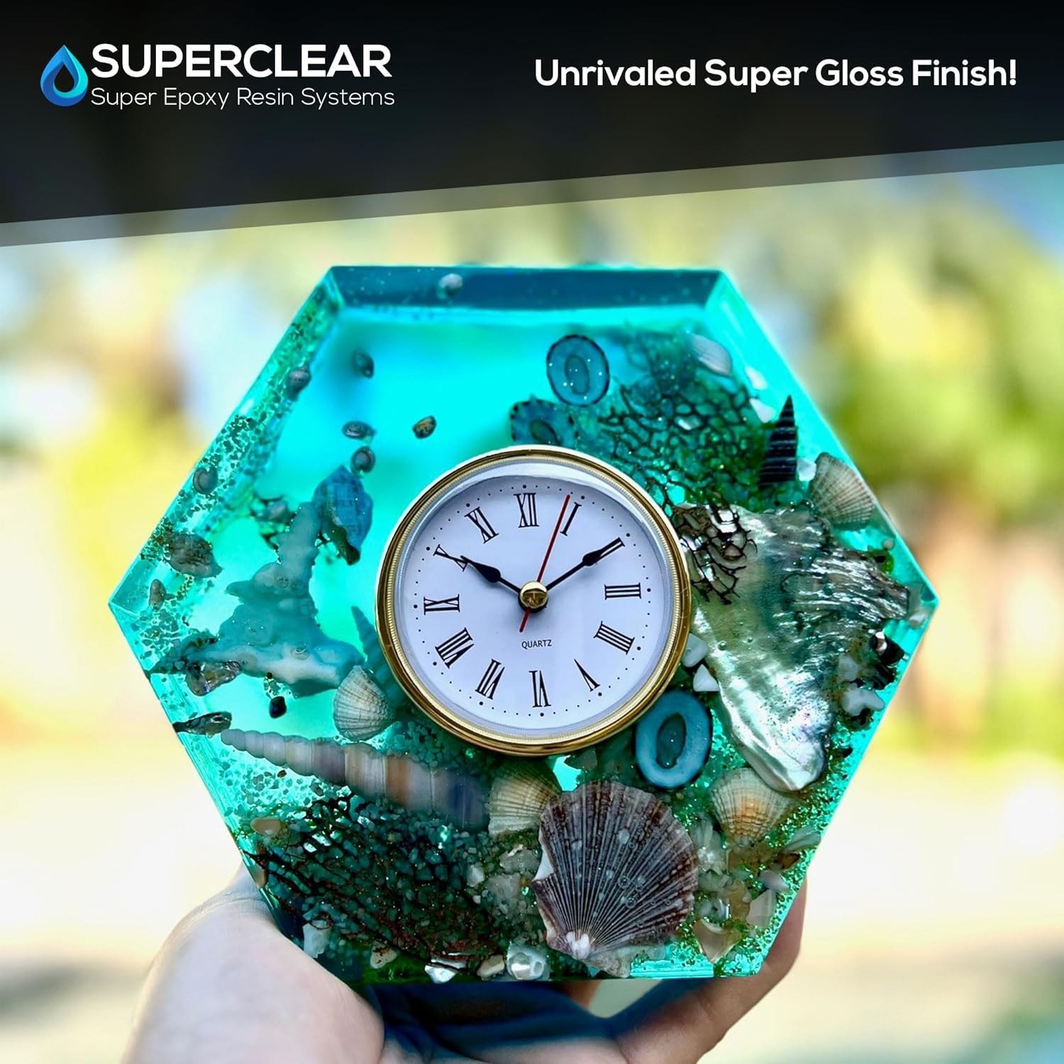 24 Hour Deep Pour Epoxy Resin 3 Gallon Kit – Crystal Clear & Heat Resistant