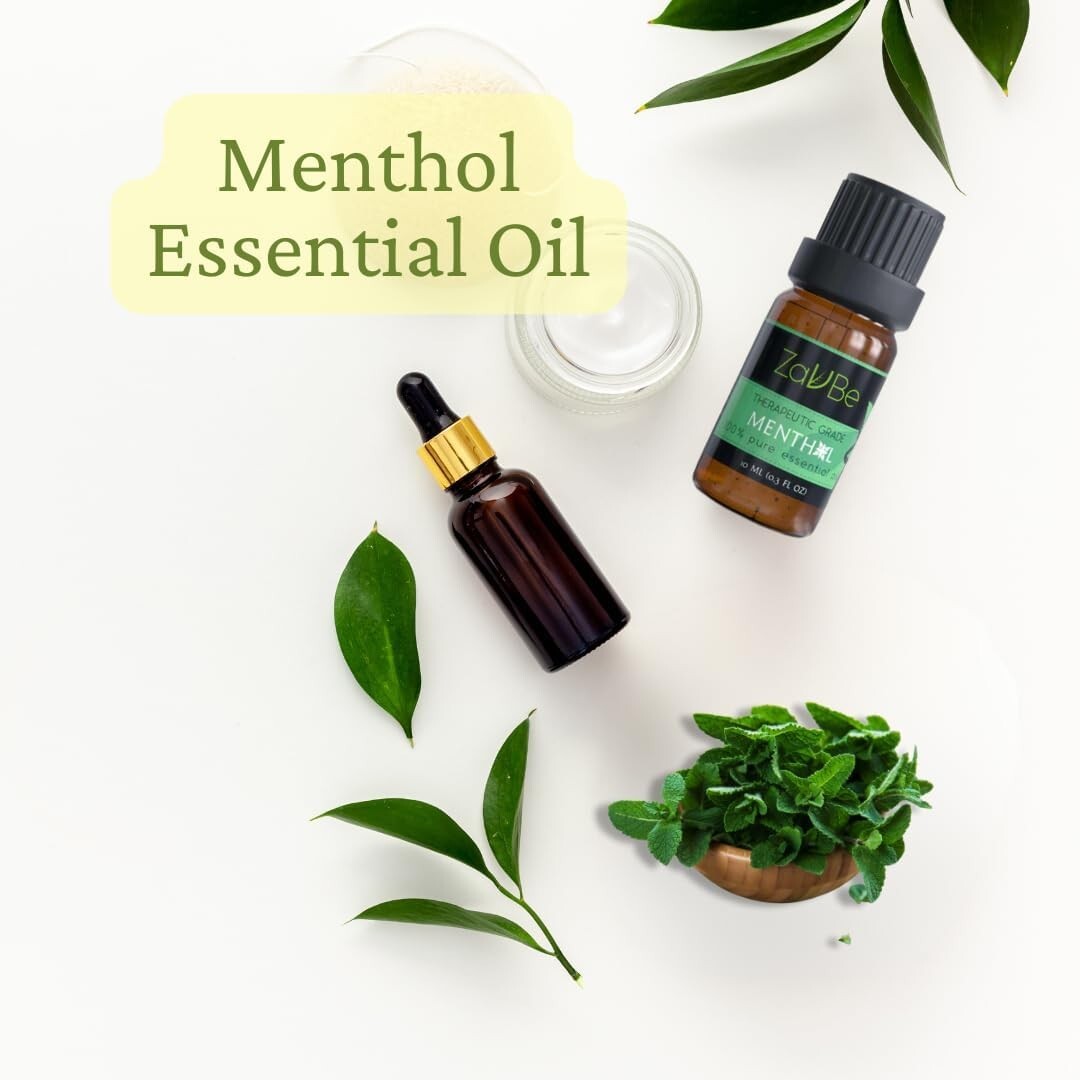 ZAVBE Menthol Breathe Essential Oil Blend 120ml/10ml – Pure, Essential Oil