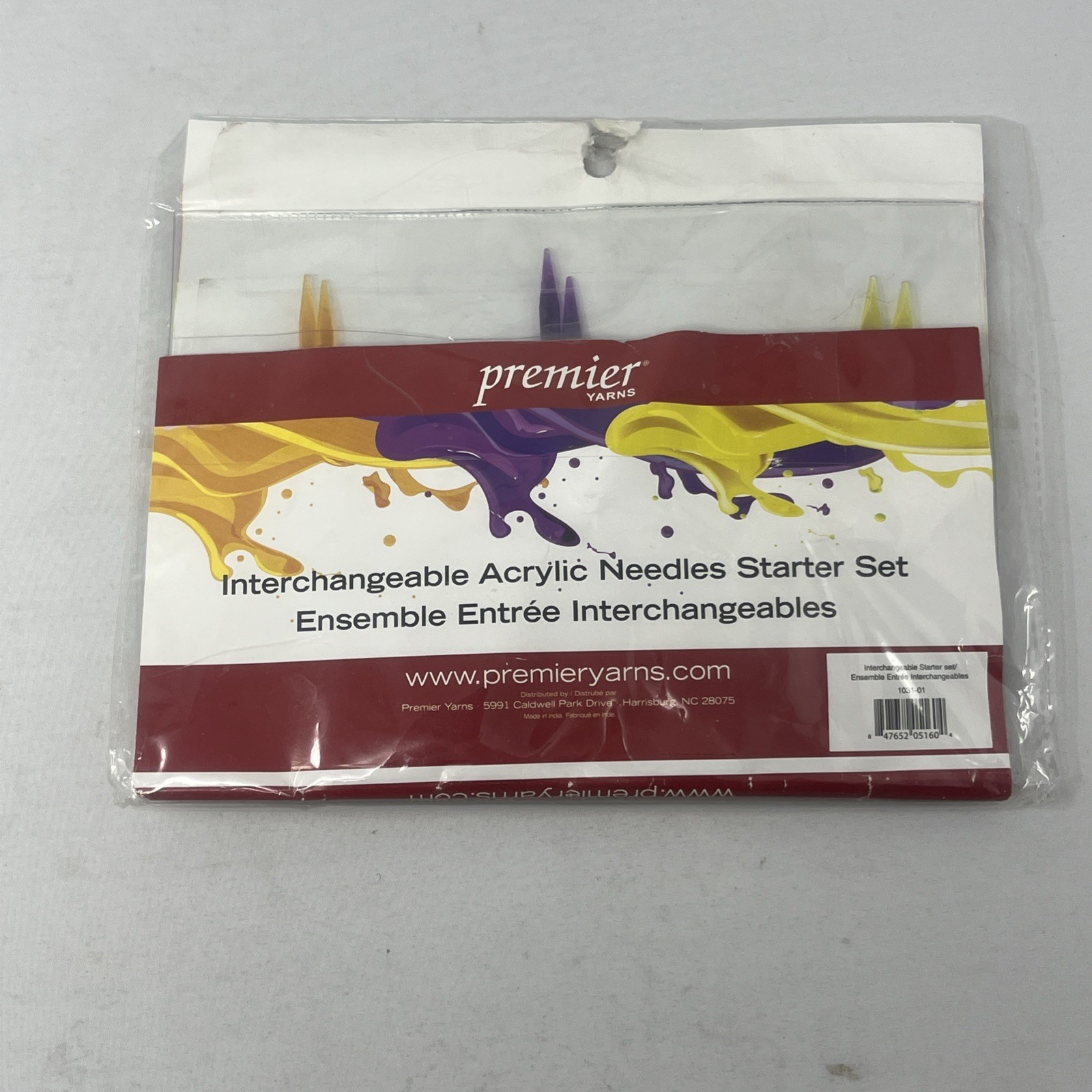 Premier Yarns Interchangeable Acrylic Needles Starter Set Knitting 6, 8, 10