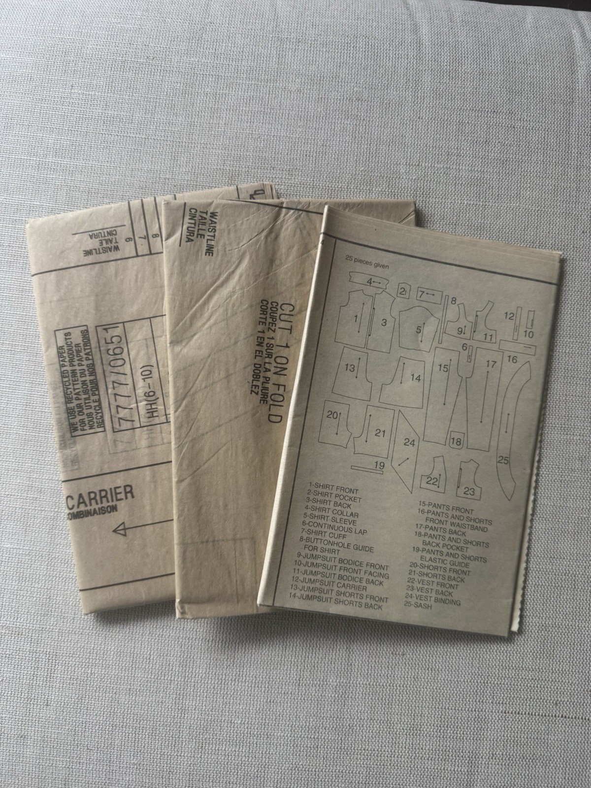 Girl Scouts/ Brownie Simplicity Pattern 0651 7777 Factory Fold- Brand New Unused