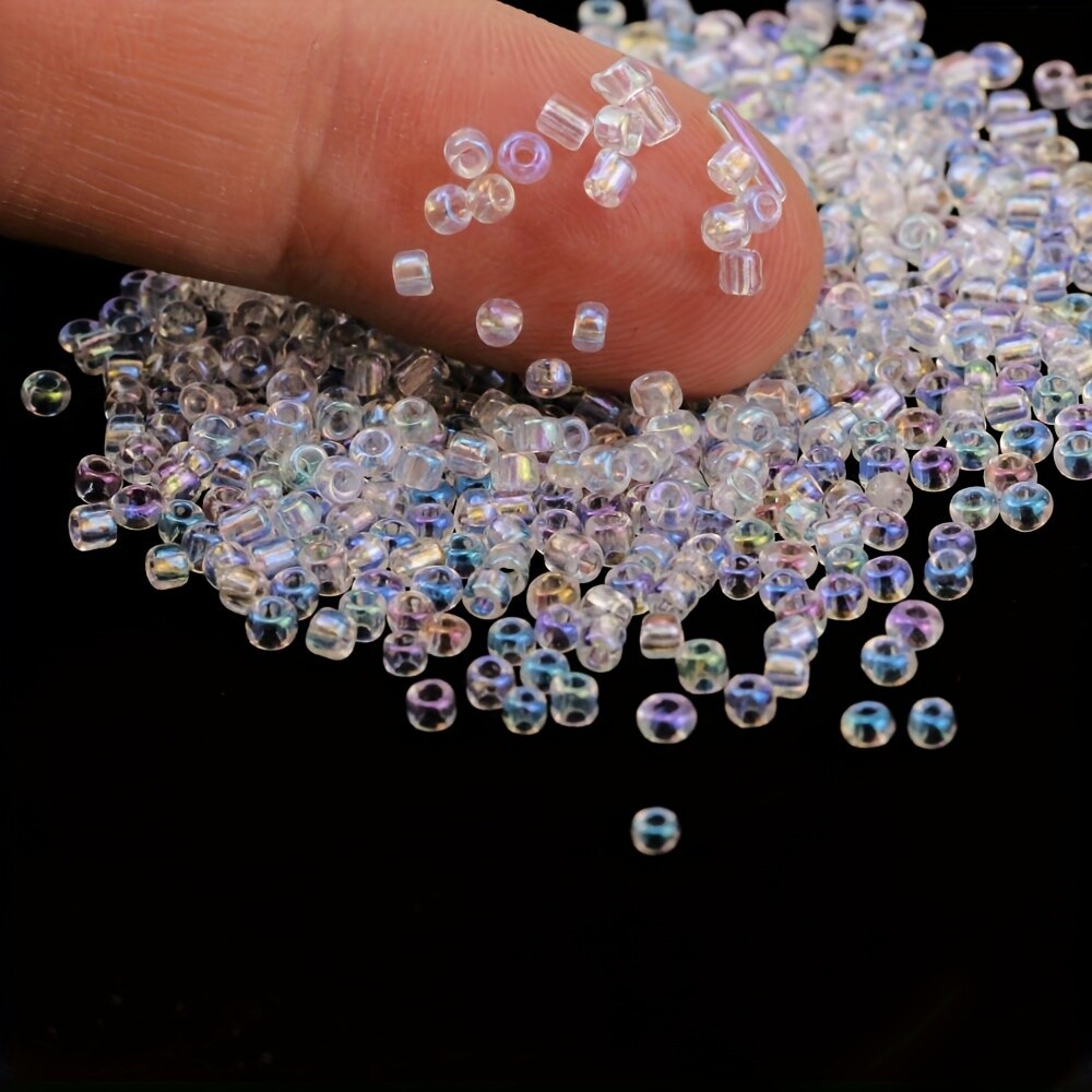 20 color 2mm Cezch 1000pcs Clear AB Colorful Glass Beads Loose Seedbeads for diy