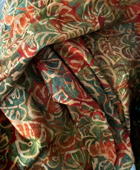 Gorgeous Robert Kaufman “Jungle Dreams” Artisan Batiks, 4.5 yards or 3 yards