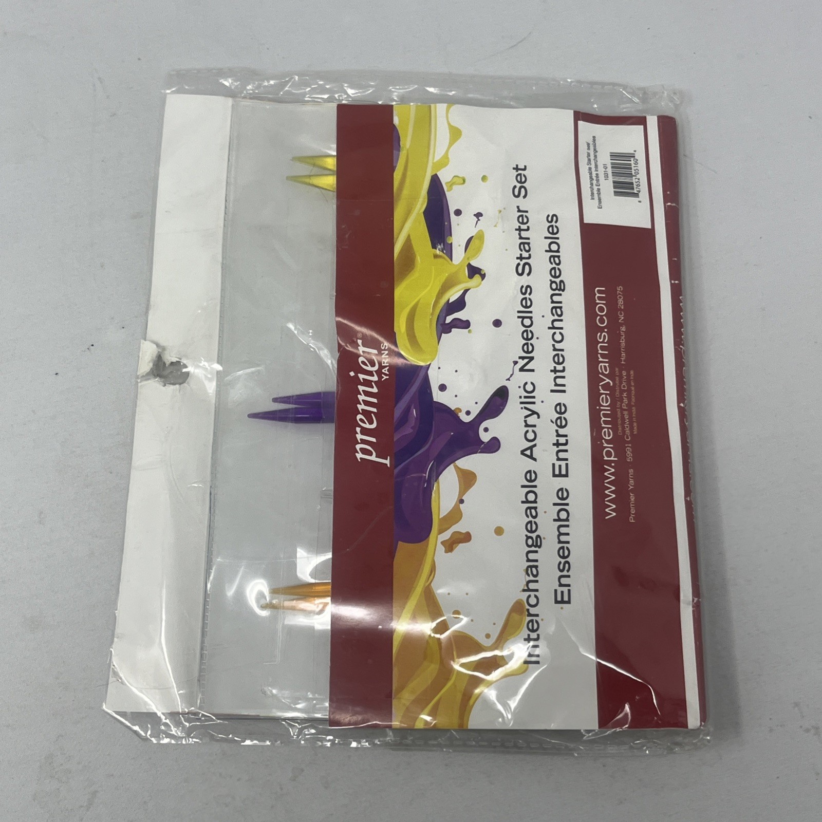 Premier Yarns Interchangeable Acrylic Needles Starter Set Knitting 6, 8, 10