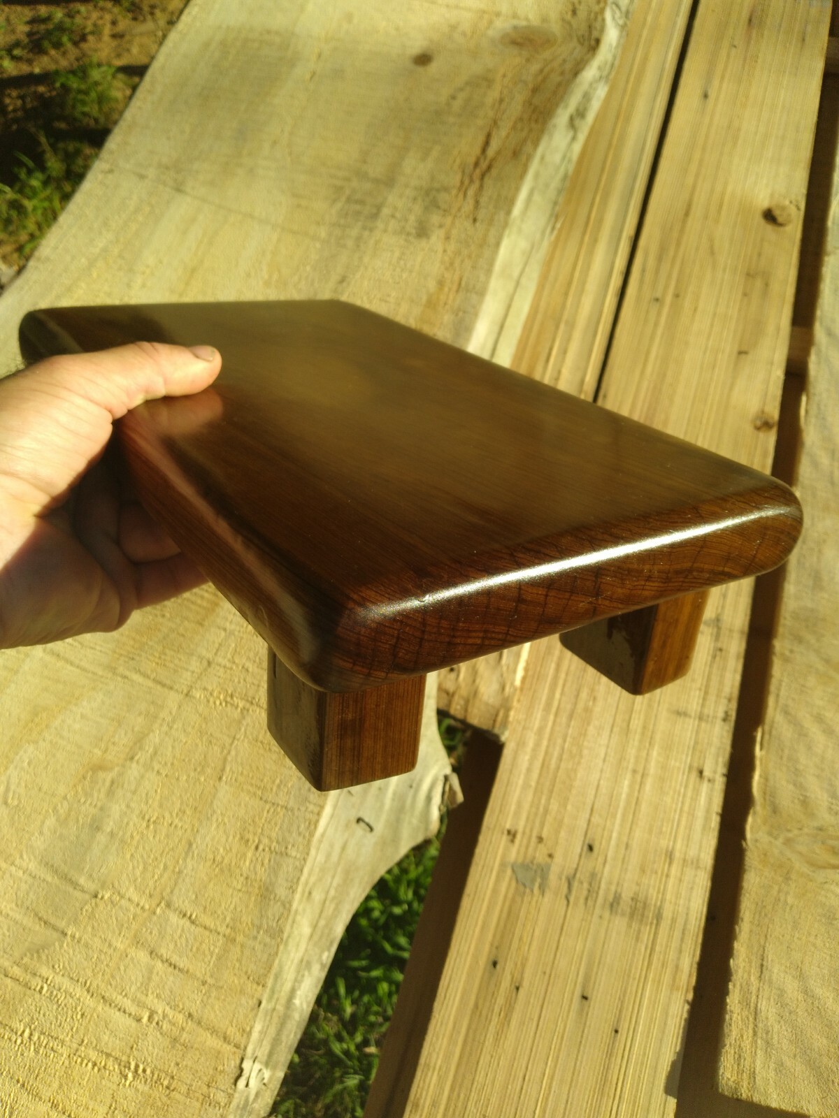Real Old Growth Sinker Cypress Wood Bonsai Stand Shower Table Returns Accepted!