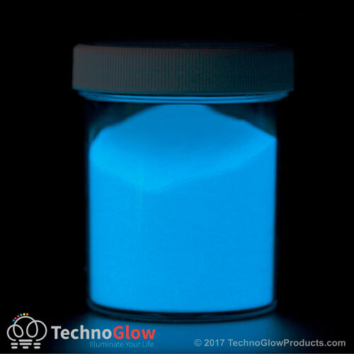 Blue Glow In The Dark Pigment Powder – GID and UV Reactive
