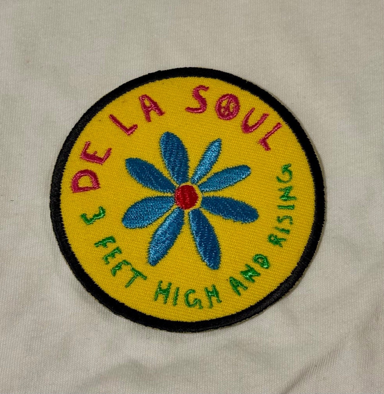 De La Soul Patch – 3 Feet High and Rising, Stakes Is High, 90s Boom Bap Hip Hop