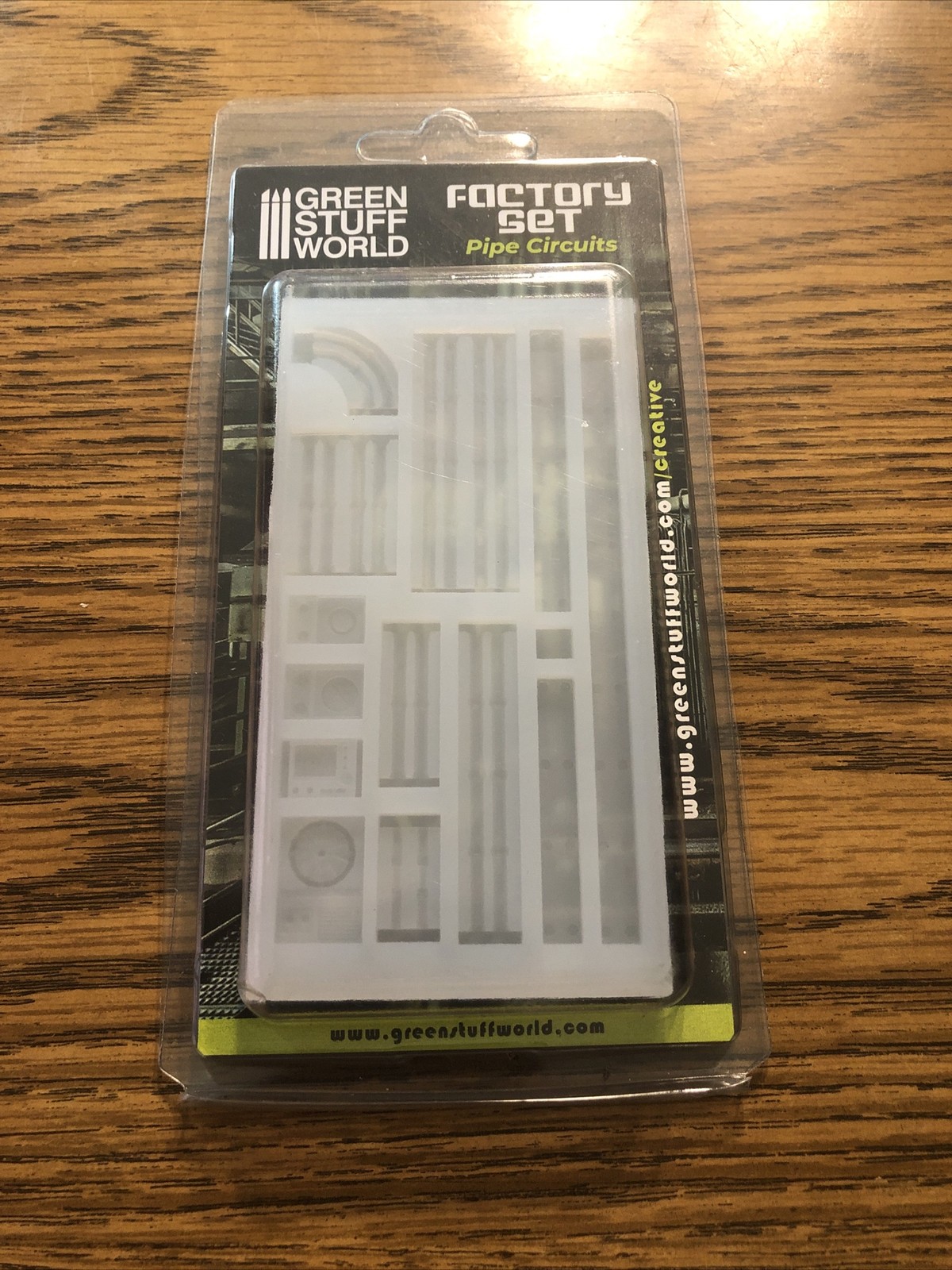 Silicone Molds – Pipe Circuits – for resins – Green Stuff
