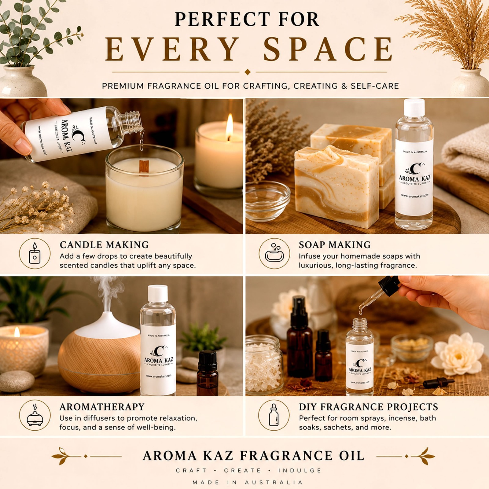 Neroli Orange Blossoms Fragrance Oil – Candle Soap Home Fragrance 4 Sizes