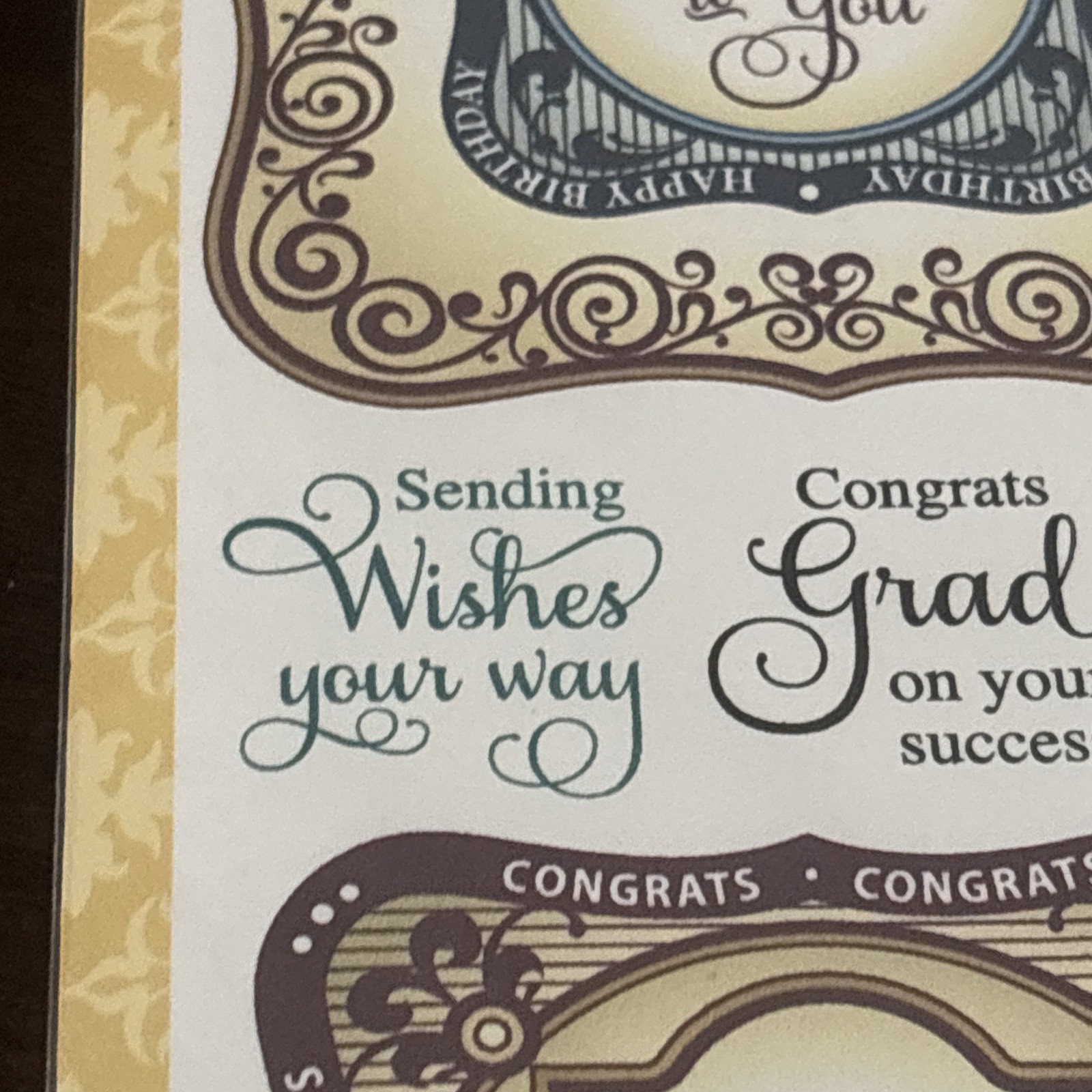 Spellbinders Just Rite Clear Stamps, Celebration Labels One & Bracket Borders