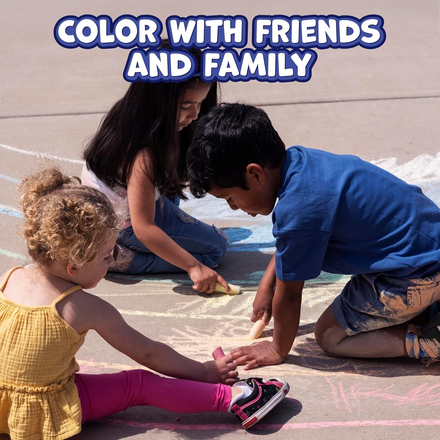 Non-Toxic Jumbo Sidewalk Chalk Set of 20 – Perfect for Kids’ Outdoor Creations