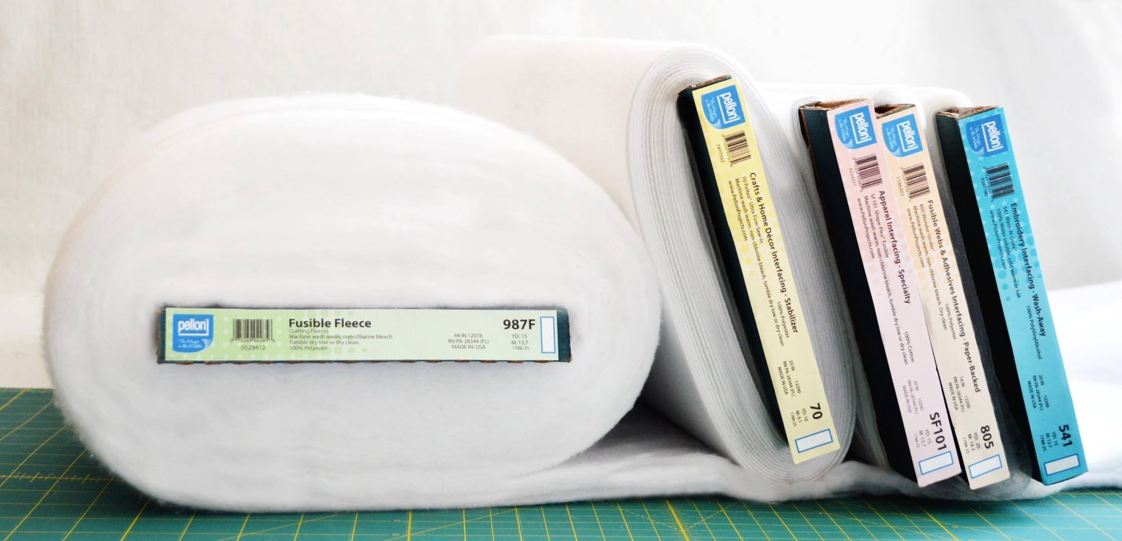 Pellon 80/20 Quilting Batting, 120″ Width, Off White, Bolt, 1 Pack
