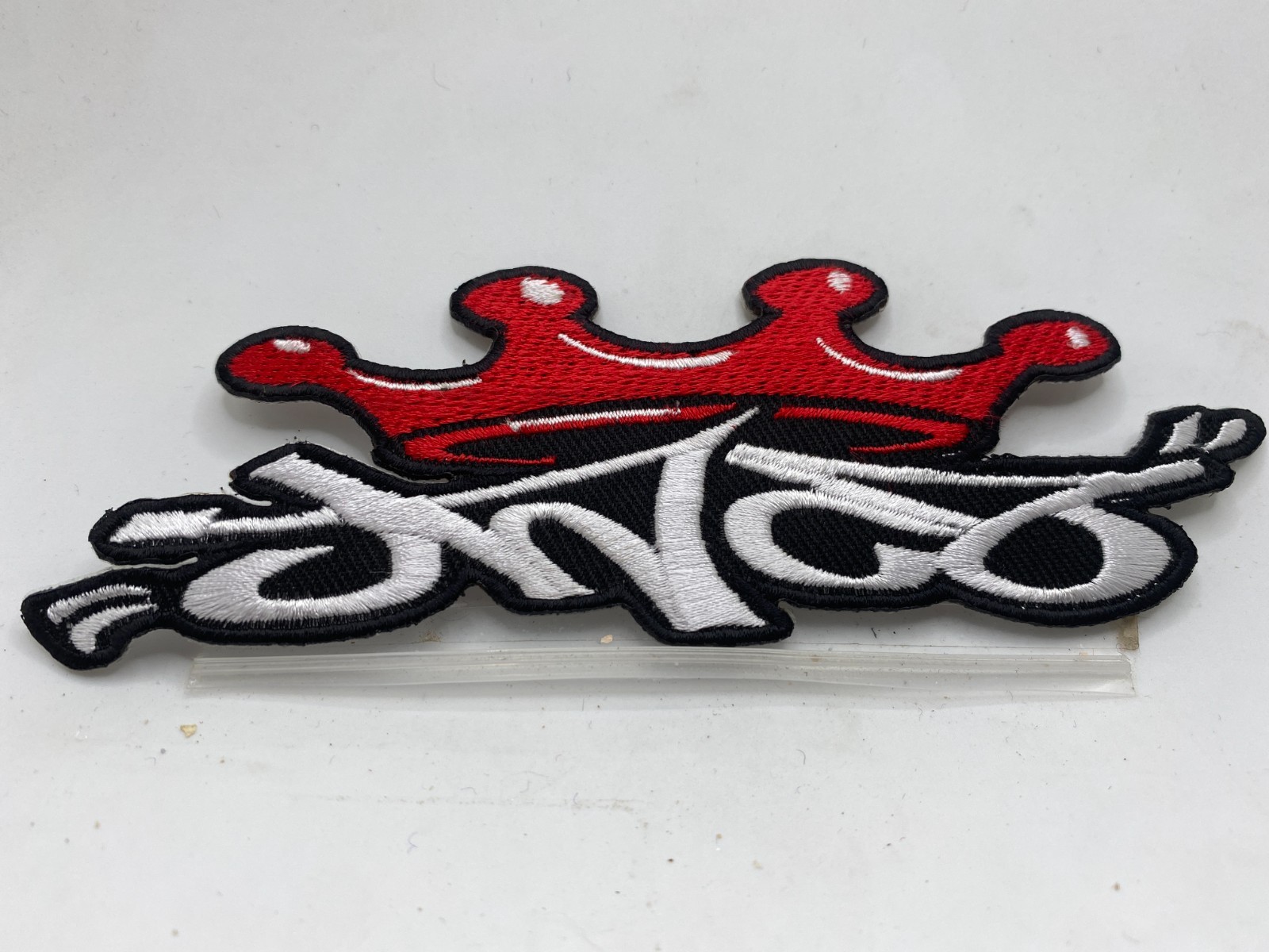 JNCO NEW EMBROIDERED COMPANY IRON ON NAME PATCH TAG 2 X 6